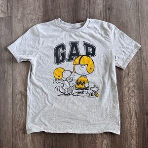 Gap x Snoopy Kids Tee Light Grey XXL